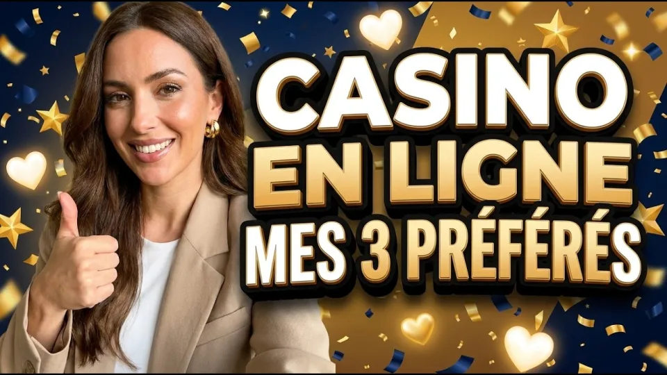 Casino en Ligne : mes 3 préférés en 2026 🎰💙